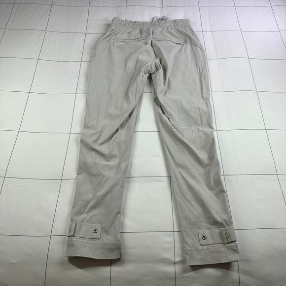 Athleta Pants Womens 0 Gray Trekkie Nylon Ripstop Athletic Travel Camp Utility - Picture 3 of 12